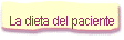 La dieta del paciente oncol�gico